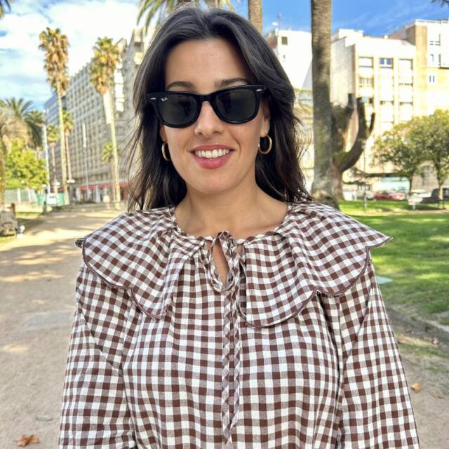 camisa cuadros vichy
