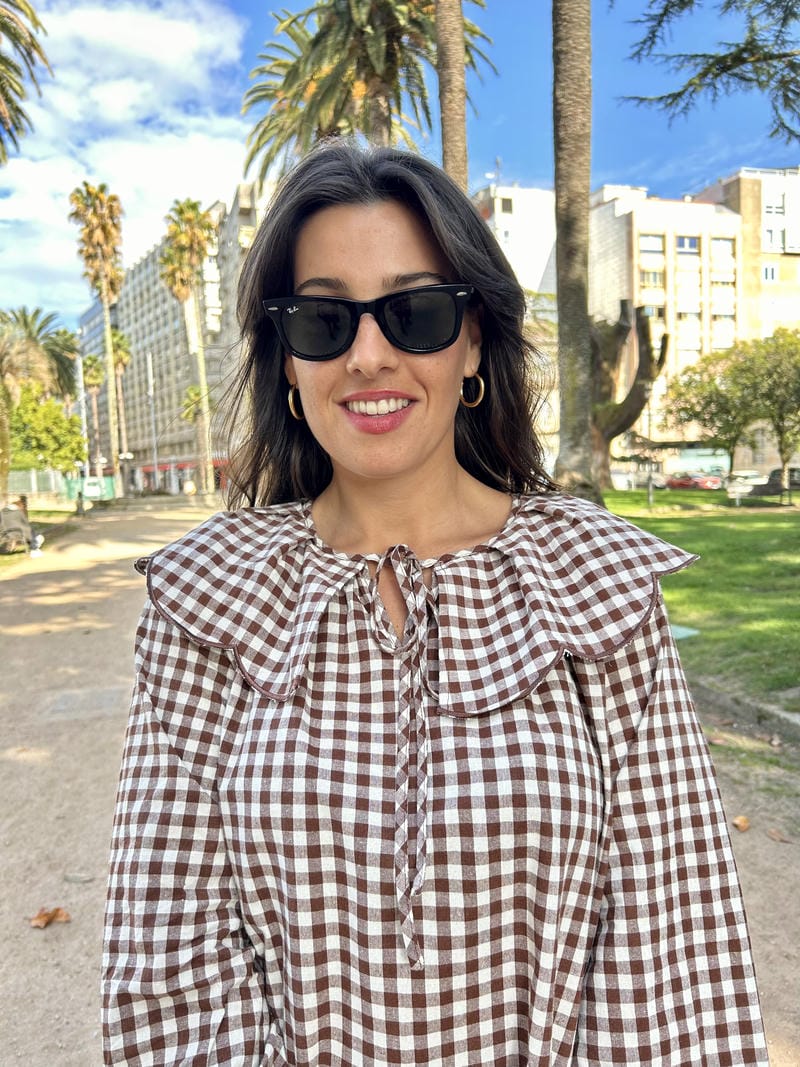 camisa cuadros vichy