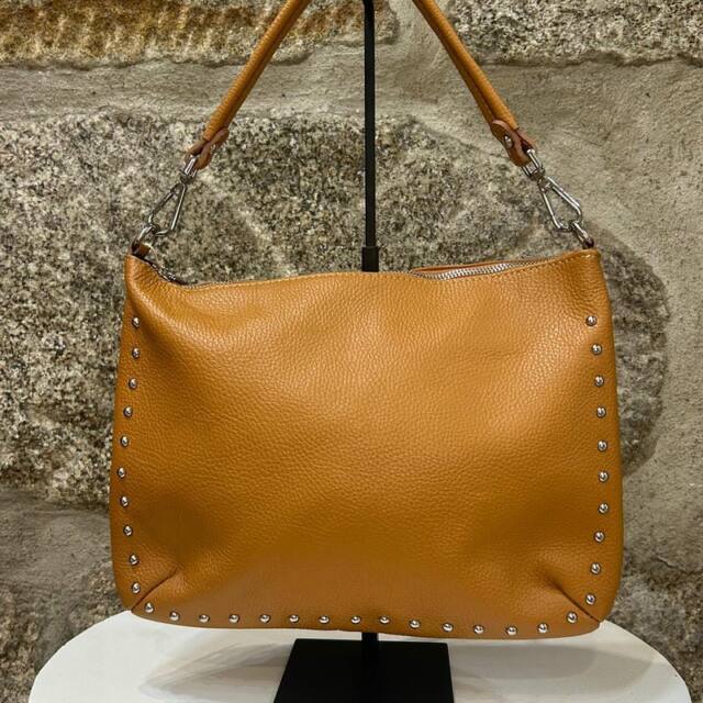 Bolso camel piel
