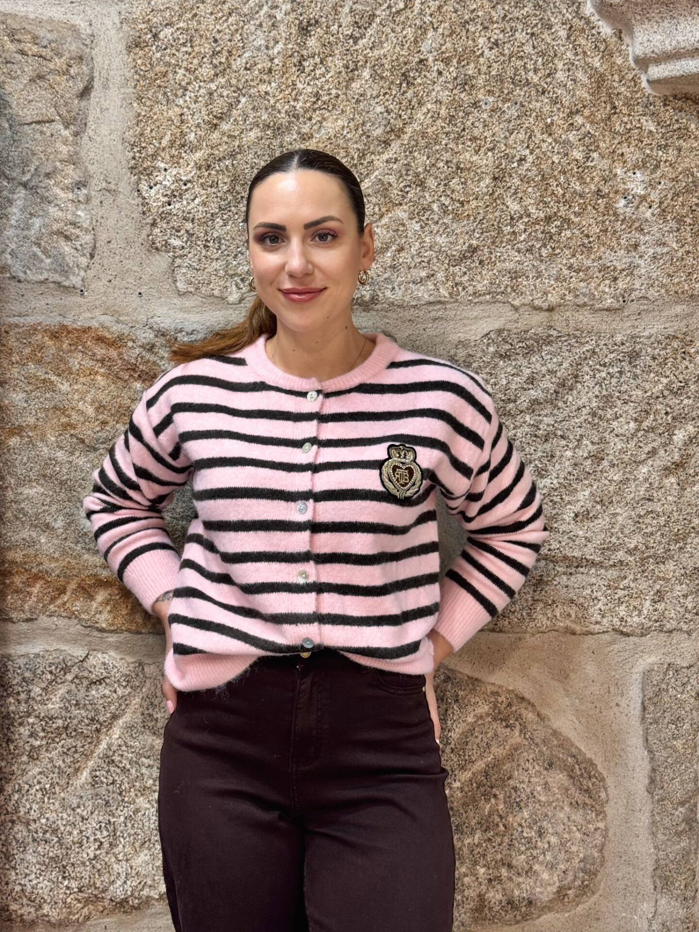 CÁRDIGAN ROSA
