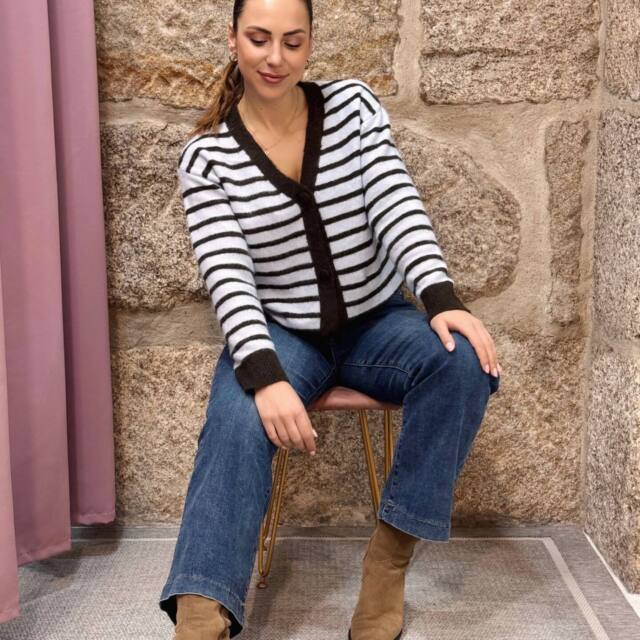 CARDIGAN AZUL
